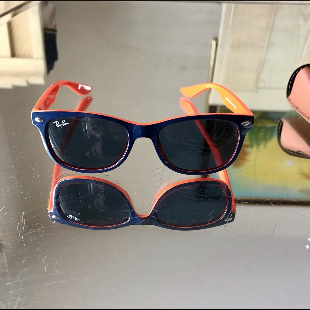 Toddler Authentic Ray Bans 🧡 💙